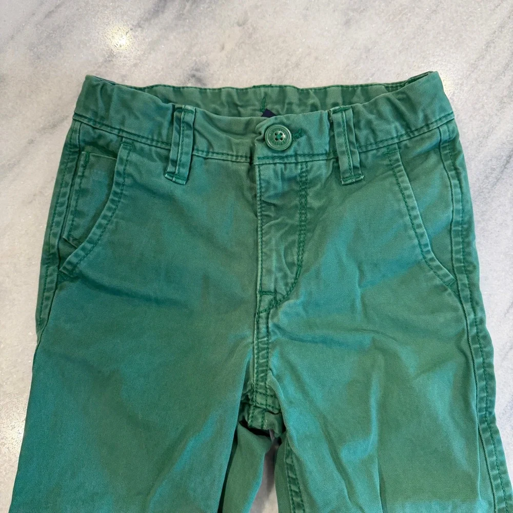 Baby Gap Toddler Boys Green 2T Trousers‎ Chinos Adjustable Waist Spring Summer